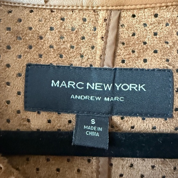 Marc New York Womens Faux Leather Shacket Jacket Size Small - Picture 6 of 8